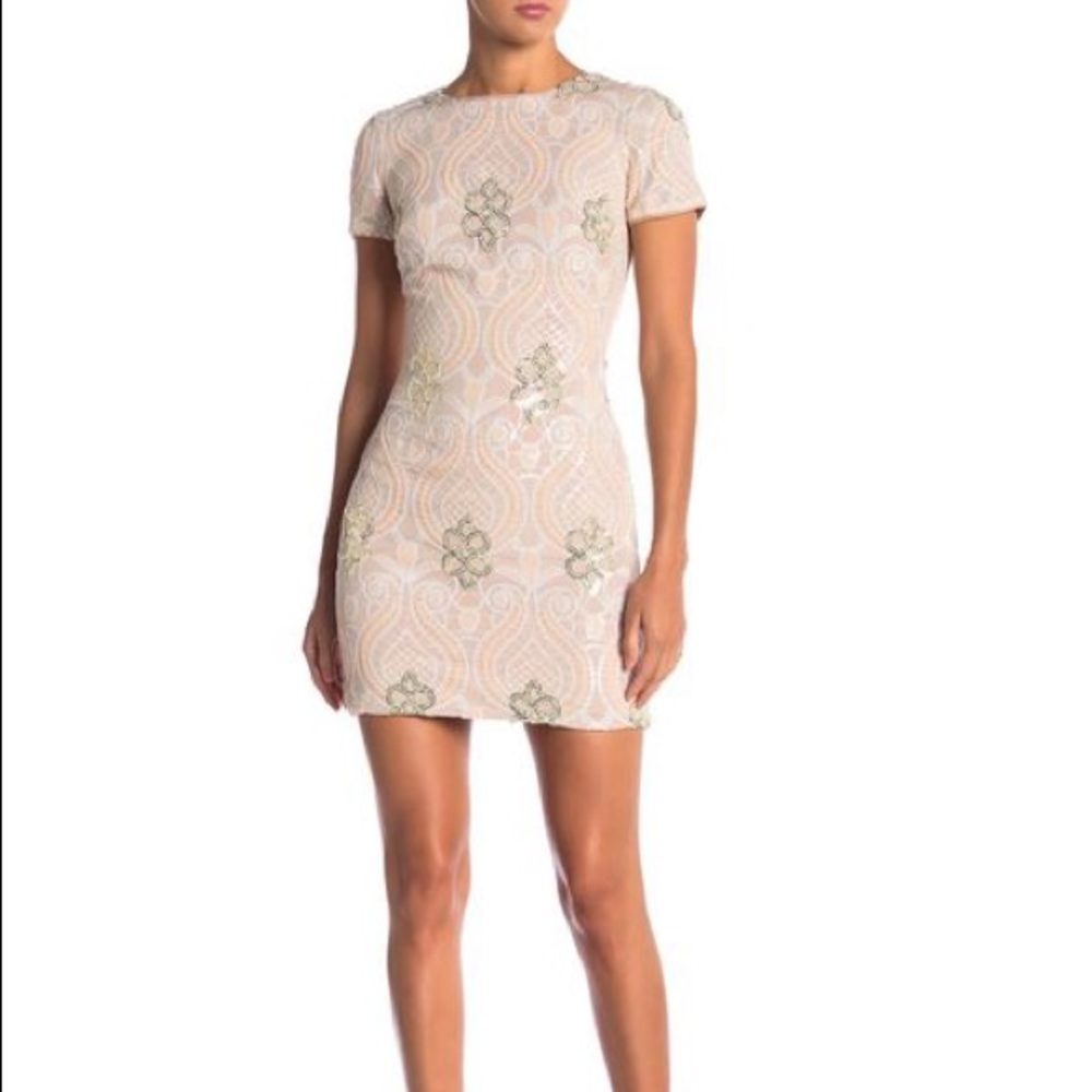 NWOT Dress the Population sequin dress